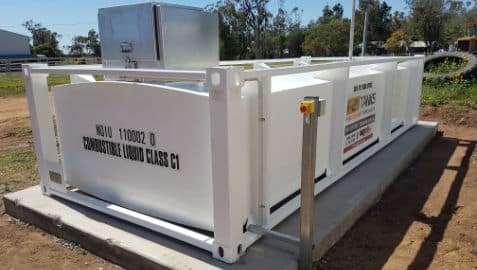 10000l self bunded tank