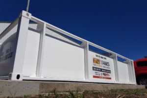 10000l self bunded tank bottom perspective image