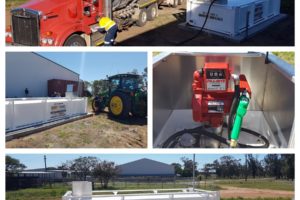 10000l farm tank montage