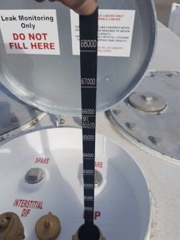 Fuel dip on sale station