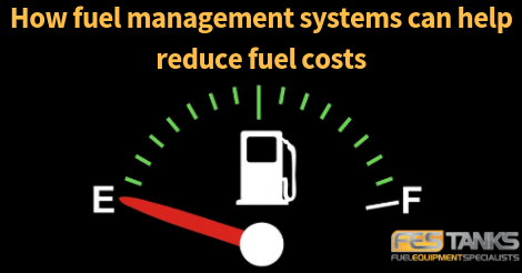 a fuel gauge representing high fuel costs, for the fuel management system hero image