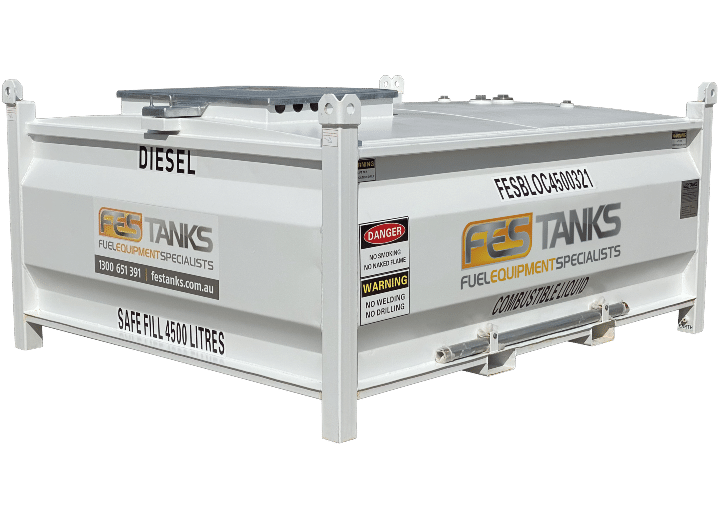 4500 litre self bunded tank