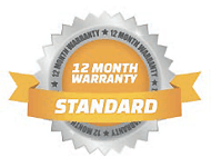 12 month standard warranty