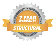 7 year strucural standard warranty