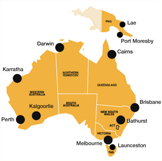 F.E.S. TANKS Our Locations