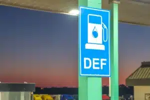 DEF- diesel exhaust fliud signage