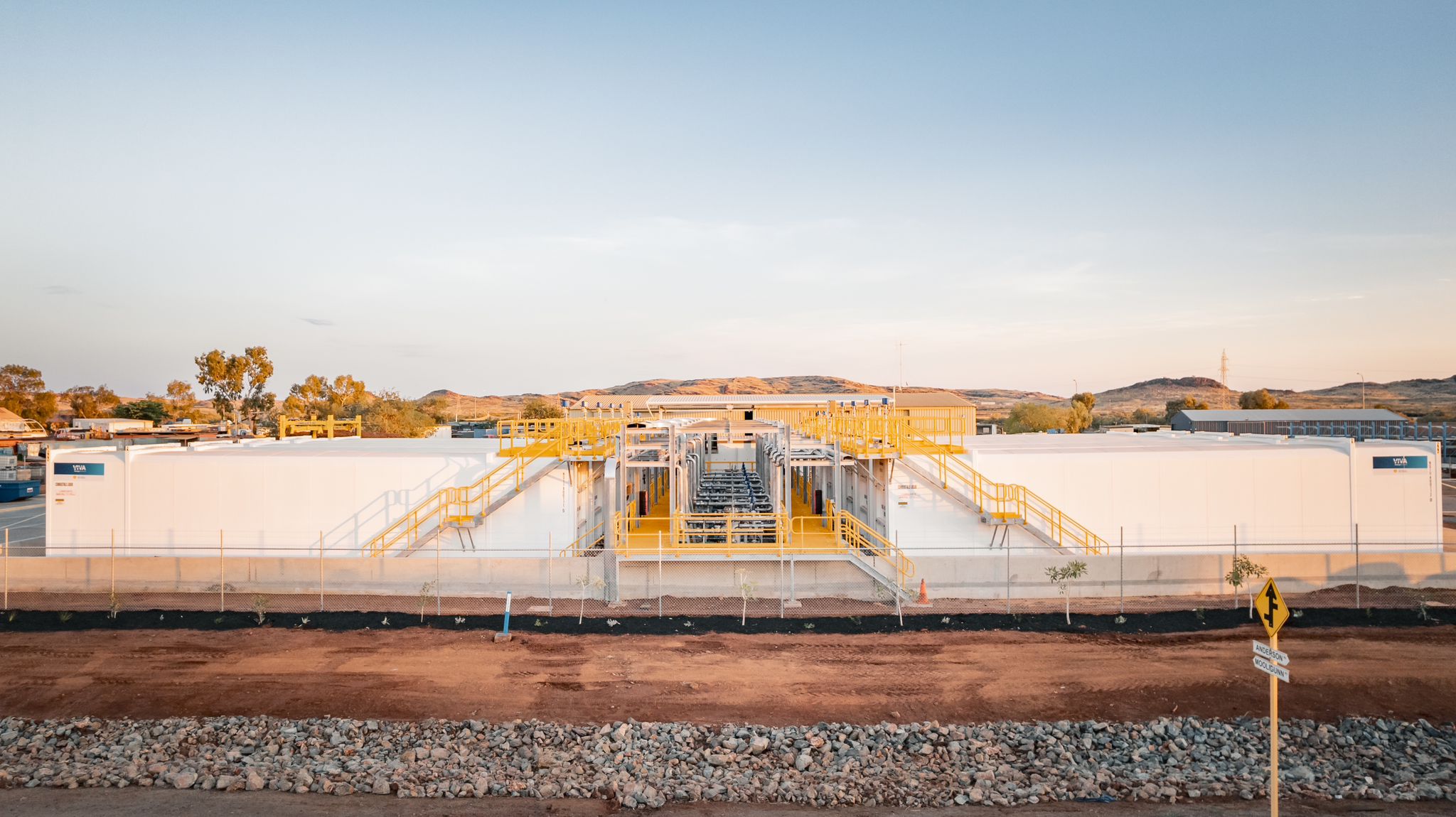 Viva Energy - Karratha Lubricants Facility | F.E.S Tanks